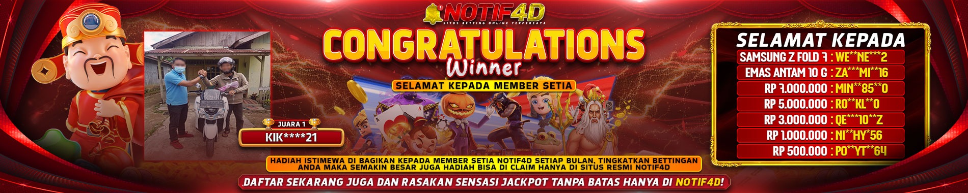 pemenangntobulan
